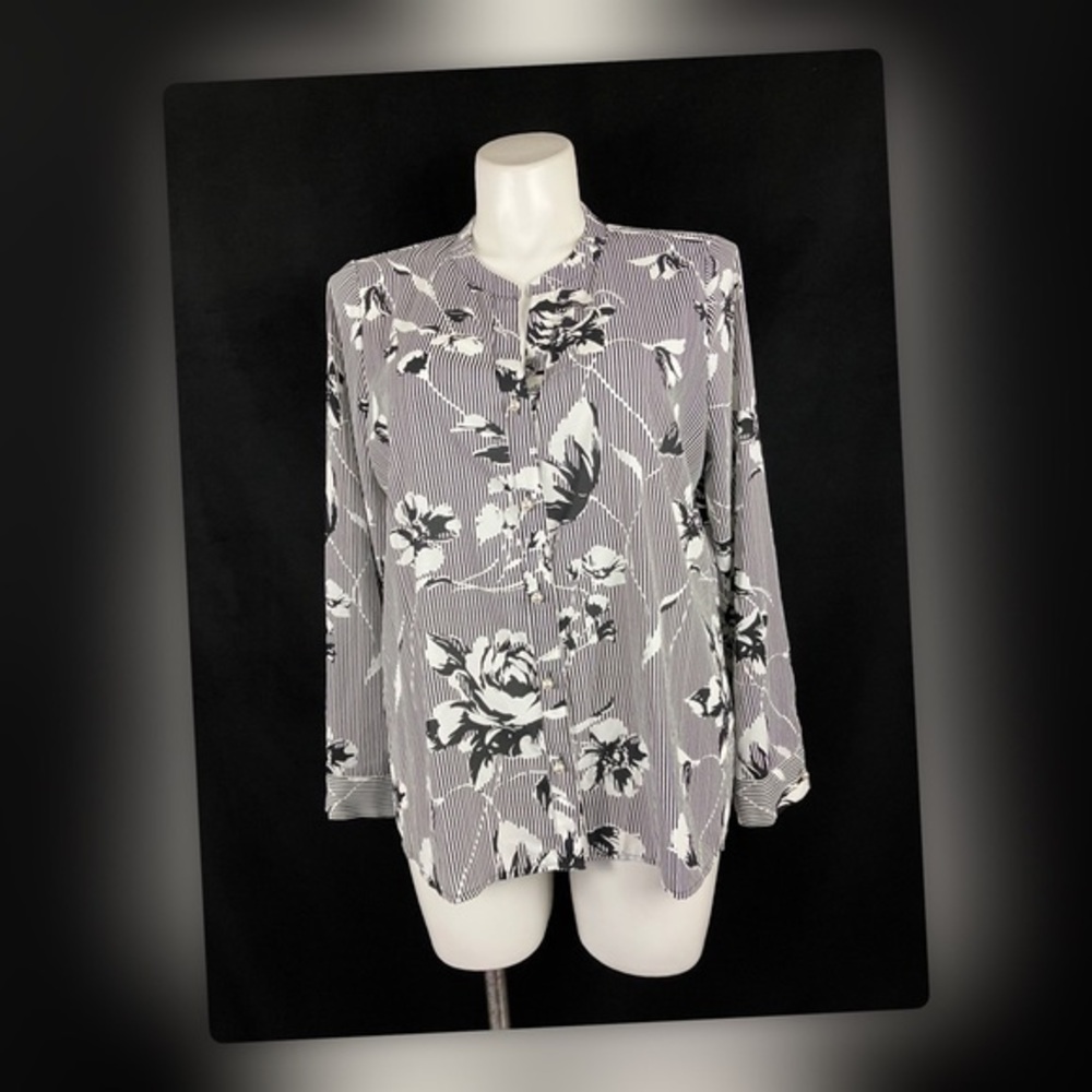 Karl Lagerfeld Floral Blouse